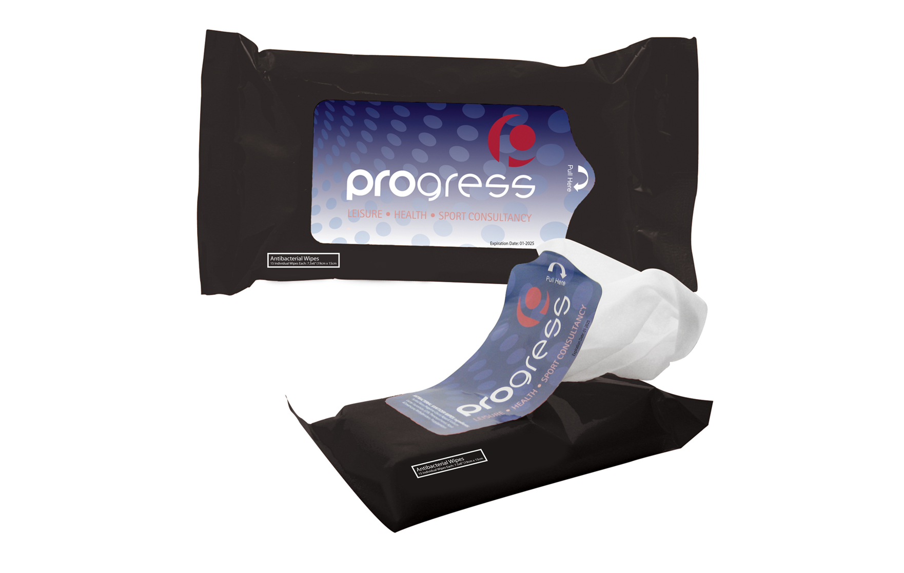 Antibacterial Wet Wipes In Pouch