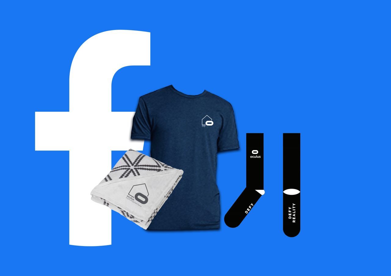 Corporate Swag Surprise for Facebook/Oculus New Hires