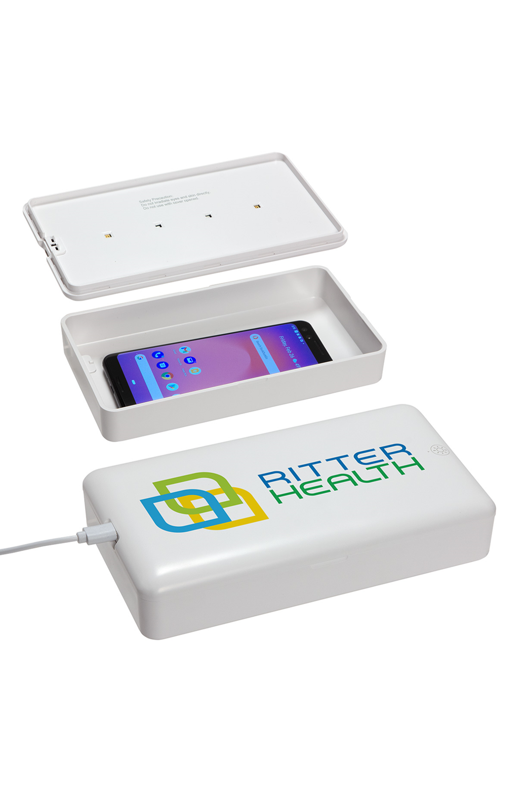 Easy-Clean UV sanitizer chamber