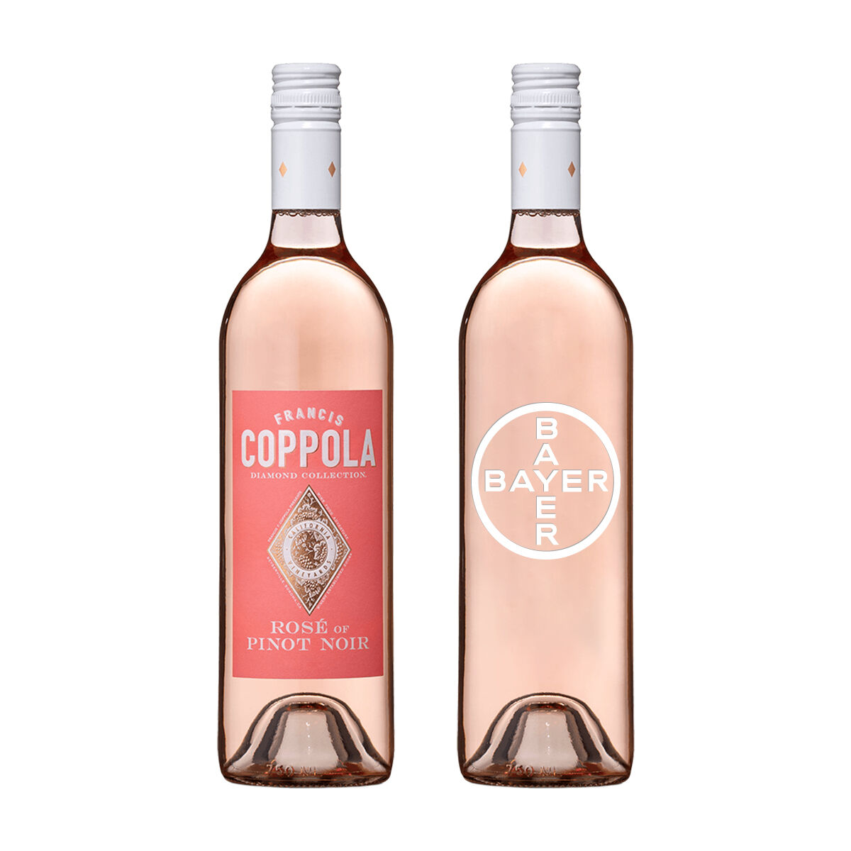Etched Coppola Rose Pinot Noir