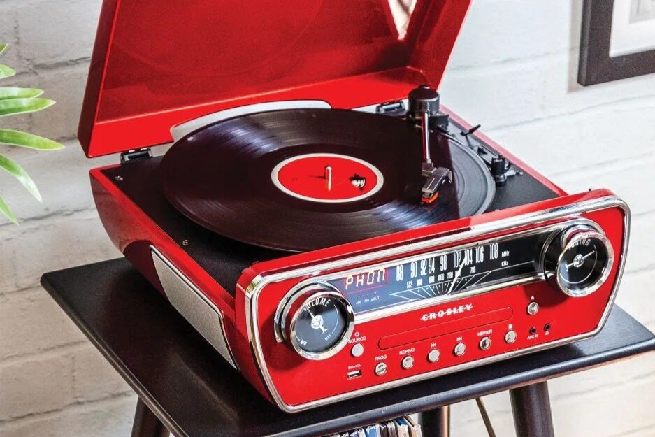 Crosley Record_CD Player
