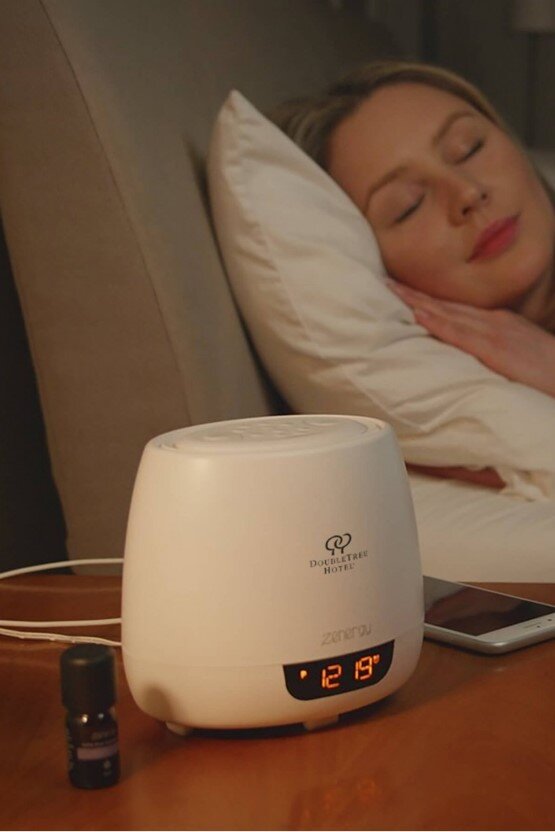 IHOME AROMATHERAPY ESSENTIAL OIL DIFFUSER ALARM CLOCK WITH SOUND THERAPY