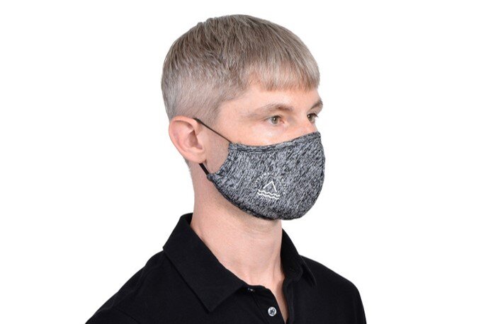 Athleisure poly/spandex mask